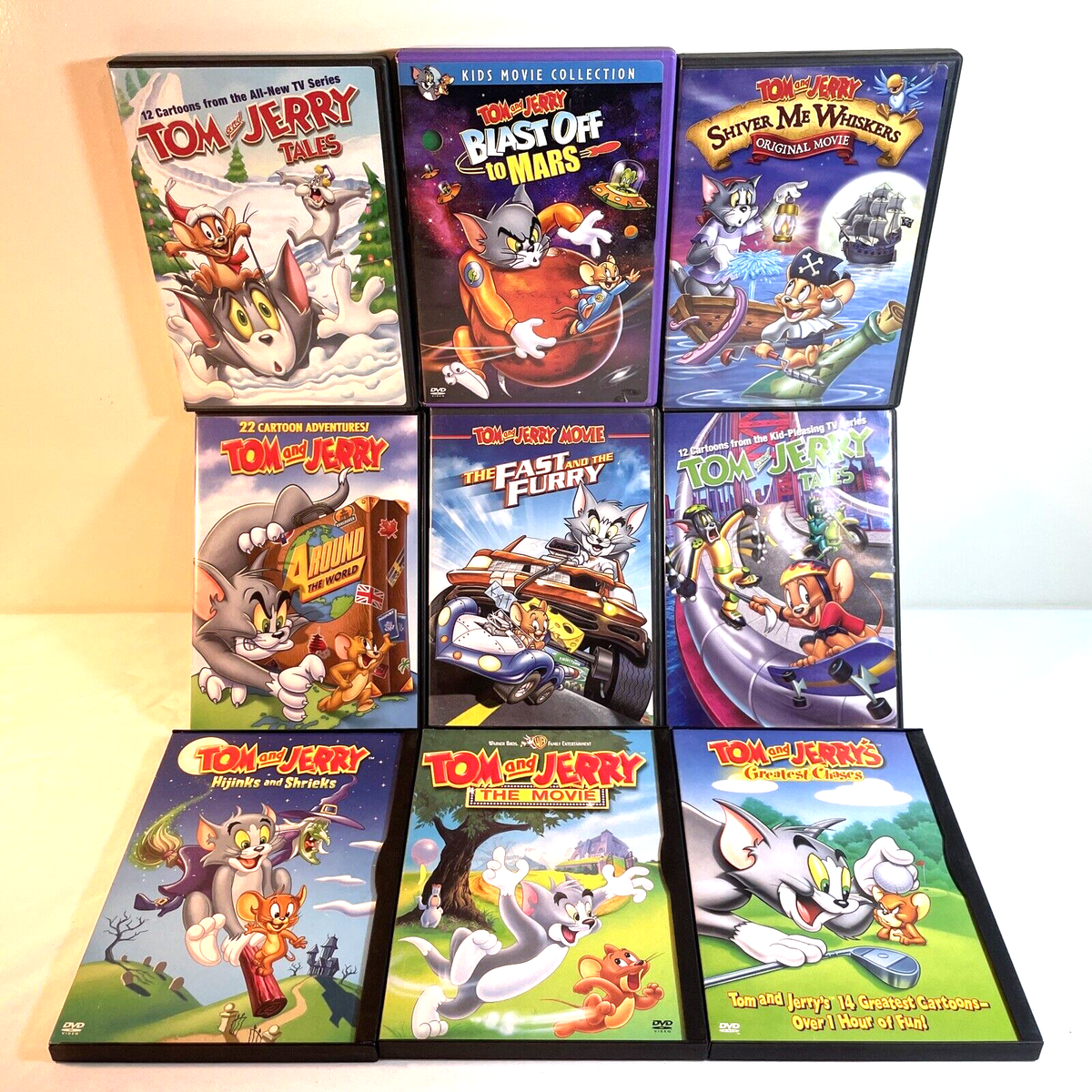 TOM & JERRY BUNDLE (DVD Lot) Animation Adventure Comedy | eBay
