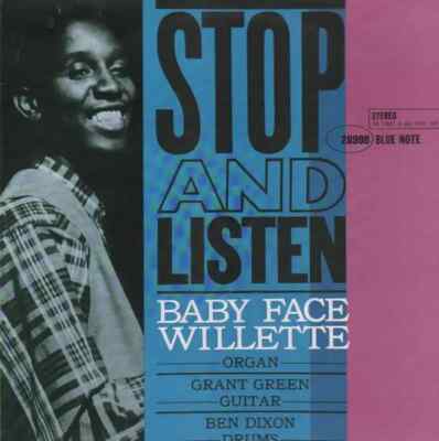 Baby Face Willette Stop And Listen NEAR MINT Blue Note Vinyl LP