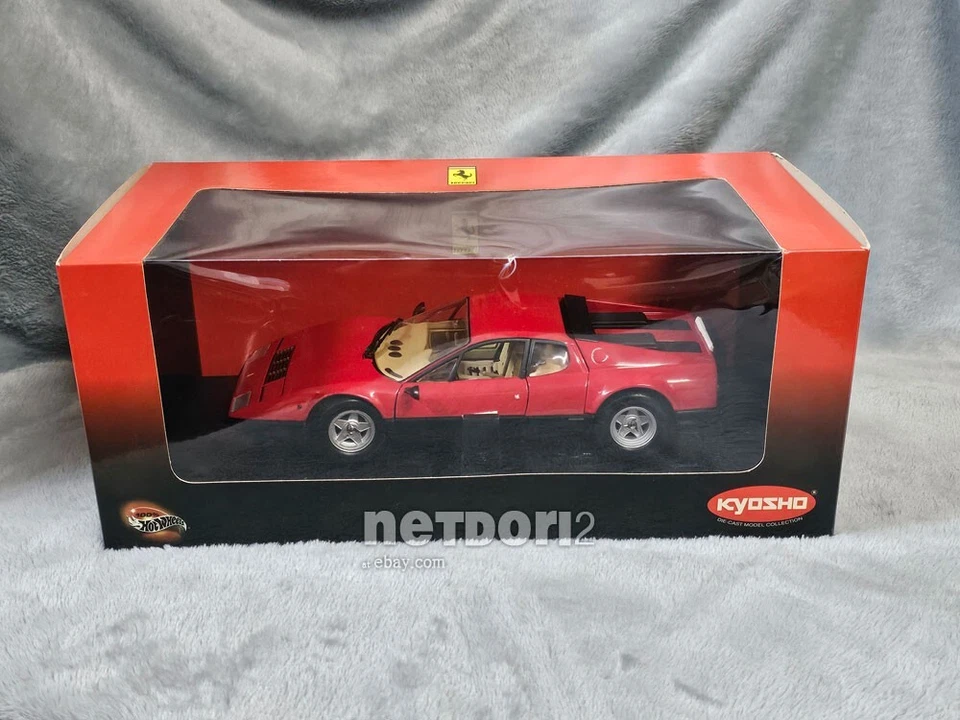 Kyosho 1/18 Ferrari 365GT4/BB Red - Image 4 of 4