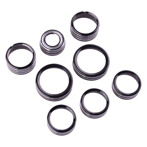 Anneau Couvercle Bouton Climatisation 3 Pièces - Garniture Intérieure Discovery 4 / Sport - Protection & Style