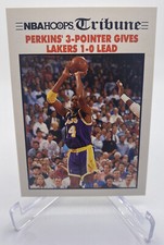 1991 Hoops NBA Finals Game 1 Los Angeles Lakers Vs Bulls Basketball Card #538