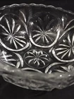 Vtg Anchor Hocking Clear Dessert Star Medallion Bowl Replacement (1 Bowl) 4.5”