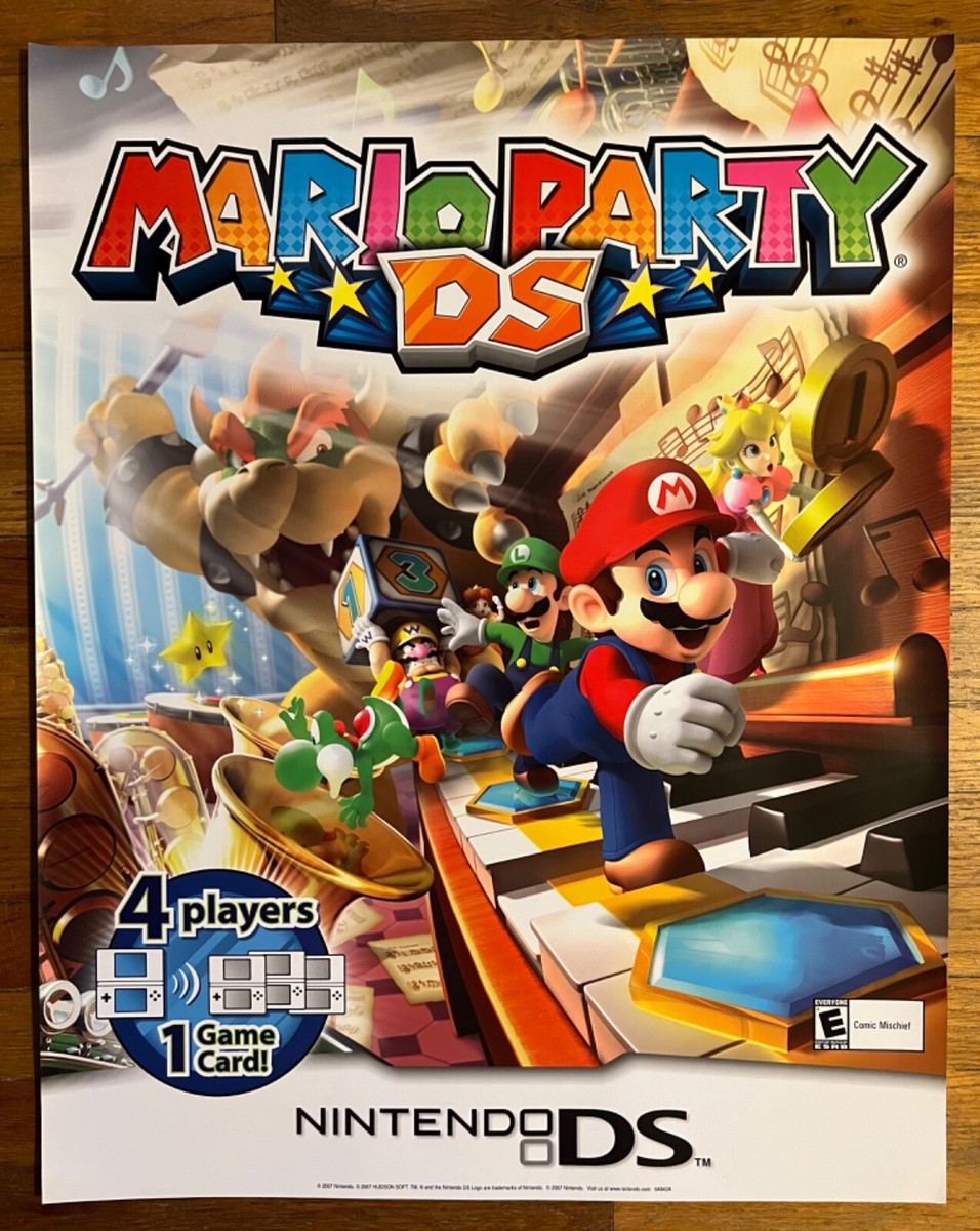 Ds Game Mario Party Ds Multiplayer Mario Party Nintendo Ds