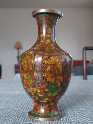 大清乾隆年製在銘 黄釉地藍緑彩『牡丹鳳凰文』大花瓶 飾壺☆時代物☆高35㎝ 大清乾隆年製在銘 黄釉地藍緑彩『牡丹鳳凰文』