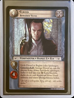 LOTR TCG: Elrond - Keeper of Vilya - German - 6R15