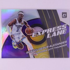 2021 Donruss Optic Basketball NBA Express Lane Purple Shai Gilgeous-Alexander  