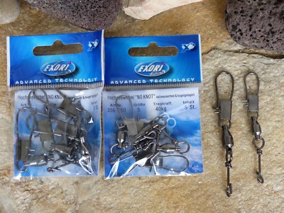 EXORI HOCHSEE WIRBEL KUGELGELAGERT ''NO KNOT'' Gr.5 ODER Gr.6 NEU