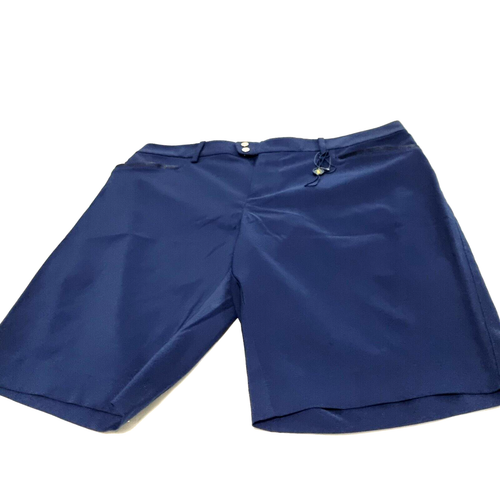 Polo Ralph Lauren Womens Chino Shorts Size 8 Blue Above Knee Zip Fly BNWOT - Picture 5 of 24