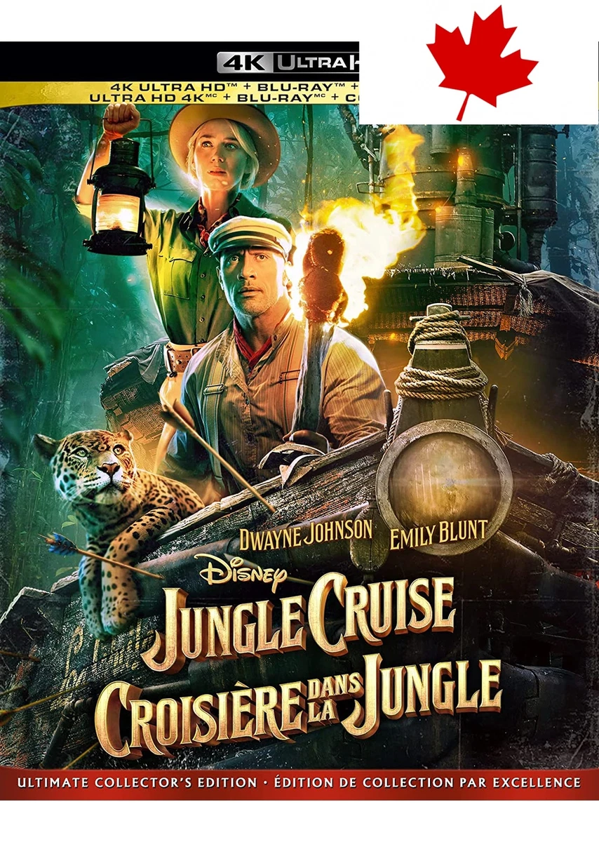 Jungle Cruise Feature Blu ray Bilingual eBay