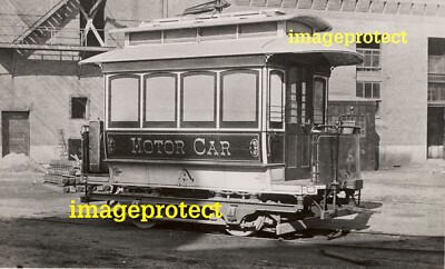 Boston, Massachusetts- A street railroad motor car trolley seen here in 1889