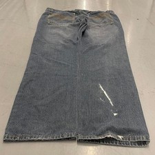 Vintage Roadblock Y2K jeans with paint splatter