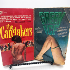 Green Ice Gerald Browne 1979 Vintage Mystery Crime Thriller PB Erotic Caretakers