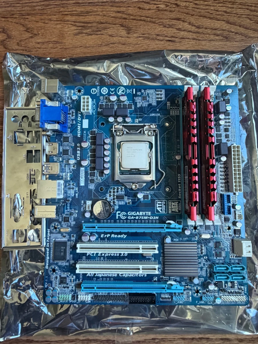 Gigabyte Ga B75m D3h for sale | eBay