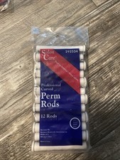 Brentwood Salon Care Curved Perm Rods Grey 12 Packs Bundle 292534 NEW