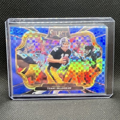 Panini 2020 Select Field Level Terry Bradshaw #308 Tri-Color Prizm /75 Steelers