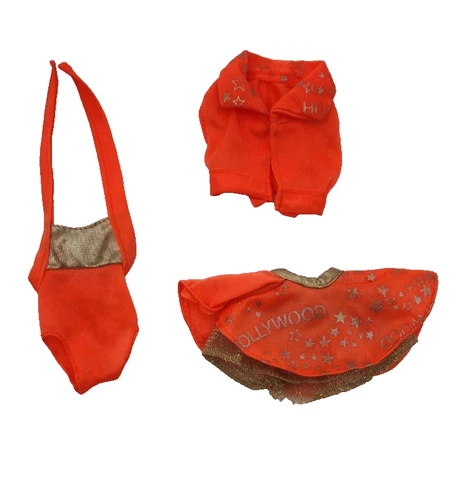 Vintage  1992 Hollywood Teresa Barbie Original Outfit Only 3 Piece