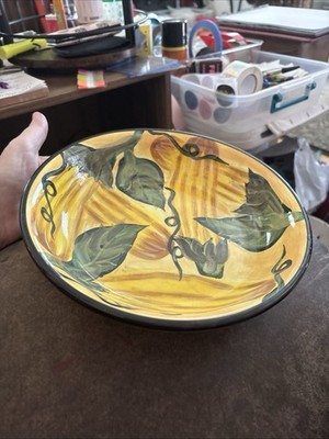 Certified International Margaret Le Van Design 9  Serving Bowl