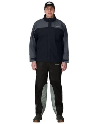 Frogg Toggs Pilot Ii Cruiser Rain Jacket Black/Charcoal Gray Size Small