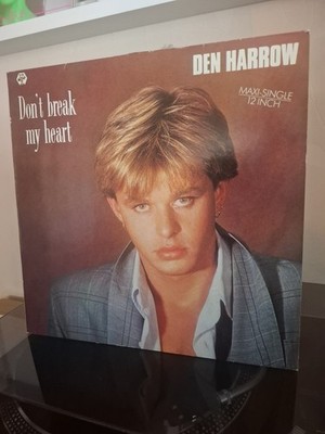 Den Harrow Don't Break My Heart Vinyl 12'' Maxi Single Italo Disco 80er