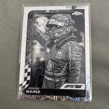 Carlos Sainz #122 Laser Refractor F1 Topps Chrome 2025 Formula 1