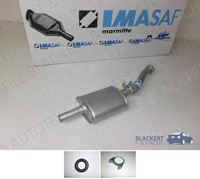 Imasaf Auspuff Vsd+Anbauteile für Renault Fuego 2.0 Tx+Gtx 1980-1985
