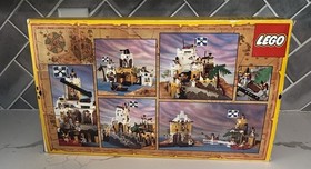 Pirate Lego 6276 El Dorado Fortress Used 99% Complete With Box  Missing 1 Oar