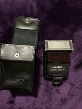 Vintage Minolta Maxxum Flash 2800AF Electronic Flash In Original Box With Case