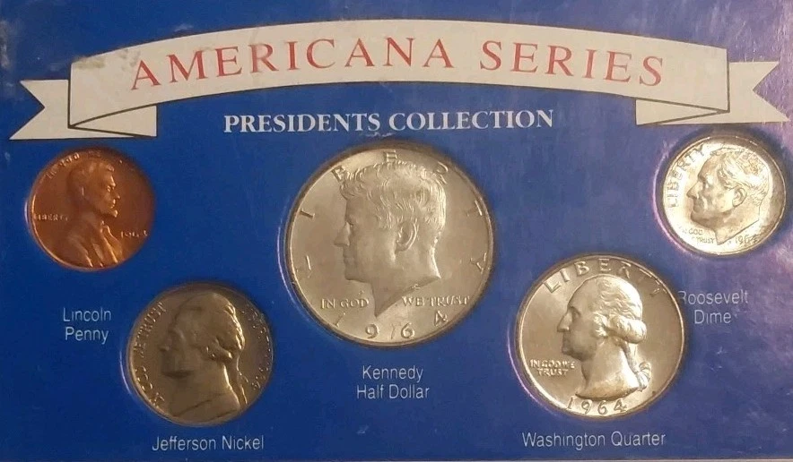 アメリカ5枚セット ケース入り｜USコレクション 1964 Coin Set In Us Coin Collections & Lots for sale | eBay