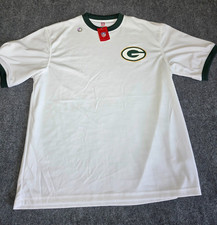 Green Bay Packers Mesh Jersey White Shirt XL VF Imagewear NWT Vintage Style