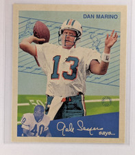 1997 Fleer Goudey II Dan Marino football card #13 HOF Dolphins