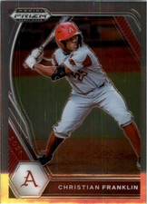 2021 Panini Prizm Draft Picks #123 Christian Franklin - BB