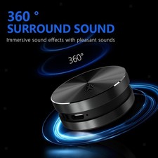 Vibration Mini Speaker 5.1 Portable Speaker Aluminum Waterproof Music Player for