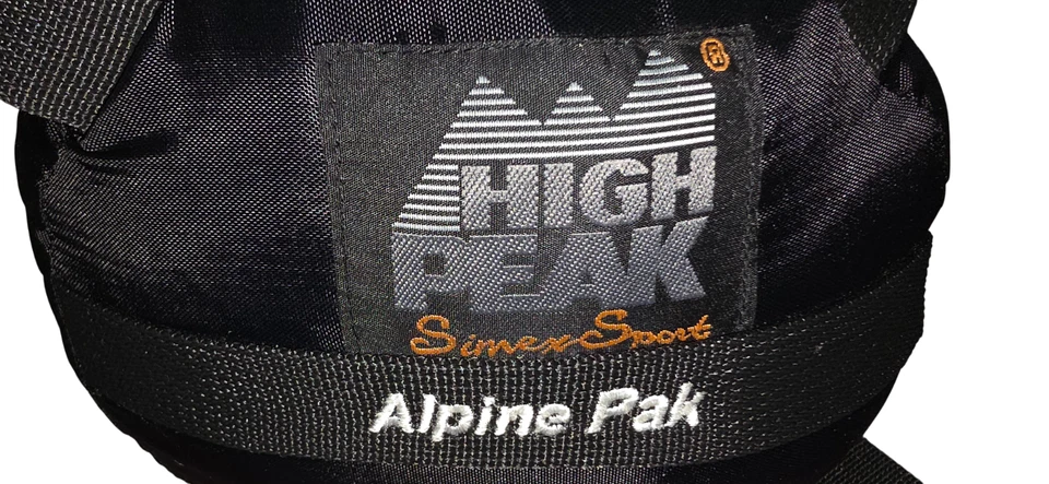 High Peak Simex Sport Alpine Pak Sleeping Bag +20°F 34x90 Nylon Ripstop - Image 2 of 4