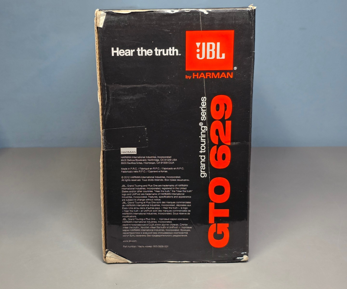 JBL GTO629 2-Way 6.5in. Speaker for sale online | eBay