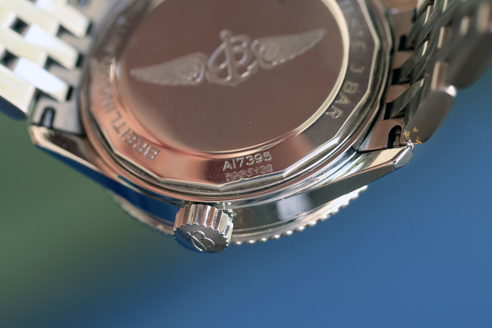 Breitling Navitimer Automatic 35 Green Dial ref. … - image 7