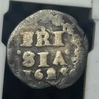 NETHERLANDS 1623 FRIESLAND 1 STUIVER Silver .333 KM42 hammered coin