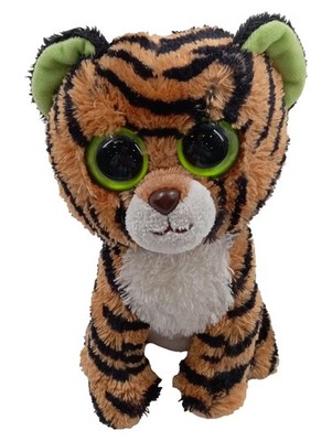 Ty Beanie Boos Tiger Kuscheltier Plüschtier große Augen 15cm