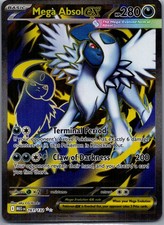 Mega Absol ex Ultra Rare ME01: Mega Evolution 161/132