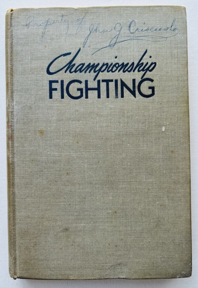 🌟1st Ed. / 2nd JACK DEMPSY CHAMPIONSHIP FIGHTING 1950 Boxing Punch Defense UFC - Image 2 of 4