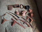 Vintage 1960's & 1970's Lot of Mego, Marx Bros. & Knock Off Western Accessories.