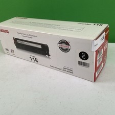 Genuine Canon 118 Black Toner Cartridge LBP7200C NEW SEALED 1129