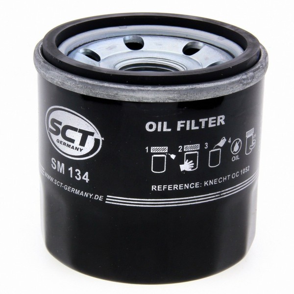 SCT ÖLfilter SM134 Anschraubfilter Passend FüR Ford Hyundai Infiniti Mazda Kia-image
