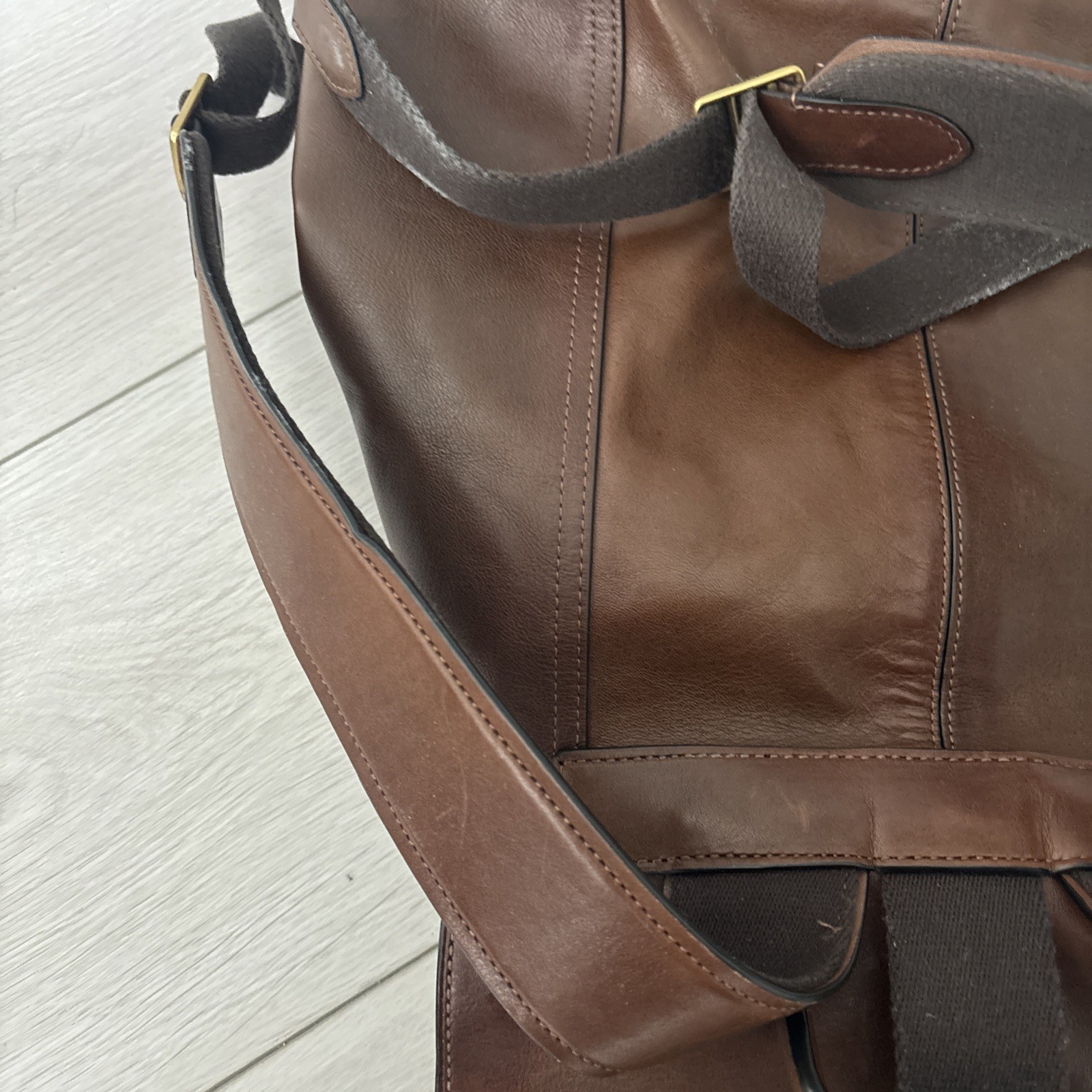 Coach Leather Backpack - image 7