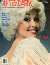 Jean Gordon / After Dark Magazine of Entertainment July 1981 Dolly Parton Cover