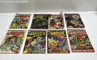 Lot of 8 Vintage Fantastic Four Marvel Comics 60's and 70's