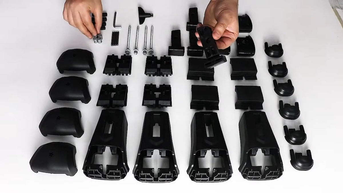 Lockable Roof Rack Cross Bars Luggage Carrier for Audi A6 RS6