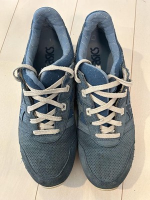 Asics Men 10.0US Gel Lyte3 Sneakers Blue Beautiful design Easy to use and durabl