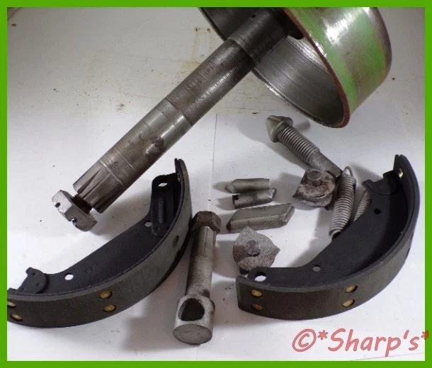 B230R AB279R * John Deere B Turned Brake Drum Hub Brakes Roller Pins Springs*KIT - Image 3 of 4