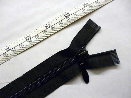 Reißverschluss, Reißverschluss, mittel, geschlossenes Ende, Nylon, schwarzer Tränenabzieher, hergestellt in Großbritannien, 8-30 Zoll - Bild 13 von 14