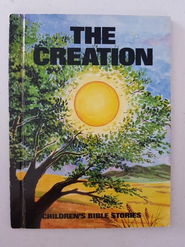 Children's Bible Stories Book - The Creation 1985 HC Patricia Hunt - Afbeelding 1 van 4